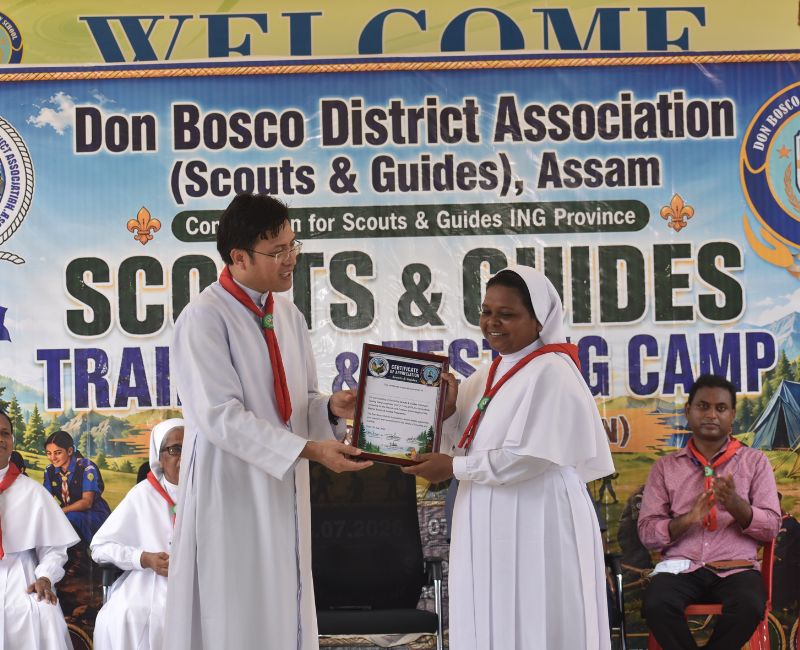 Scouts and Guides Training and Testing Camp Concludes at Don Bosco Secondary School, Damra